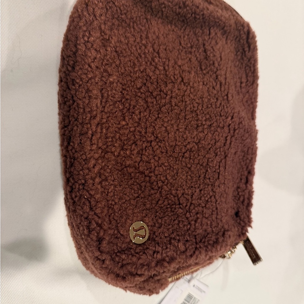 Lululemon Brown Fleece Belt Bag